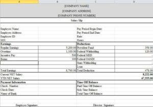 Payslip Templates Australia (Free Ready to Print Templates) - All Down ...