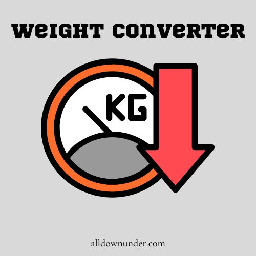 Weight Converter - Converters And Conversion Charts