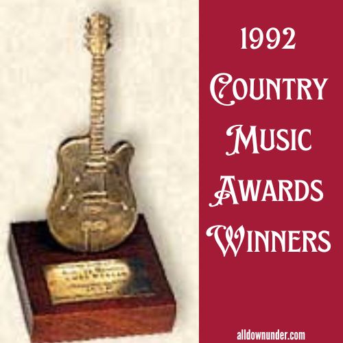 1992 Country Music Awards Winners