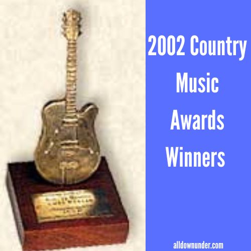 2002 Country Music Awards Winners