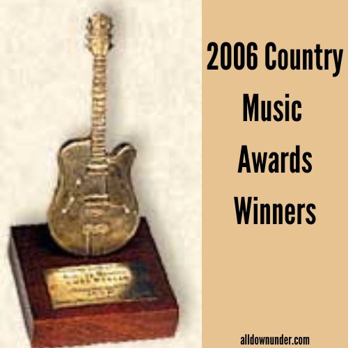 2006 Country Music Awards Winners