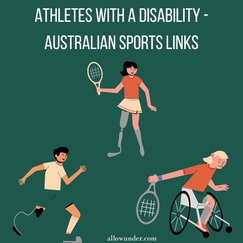 Athletes With A Disability - Australian Sports Links