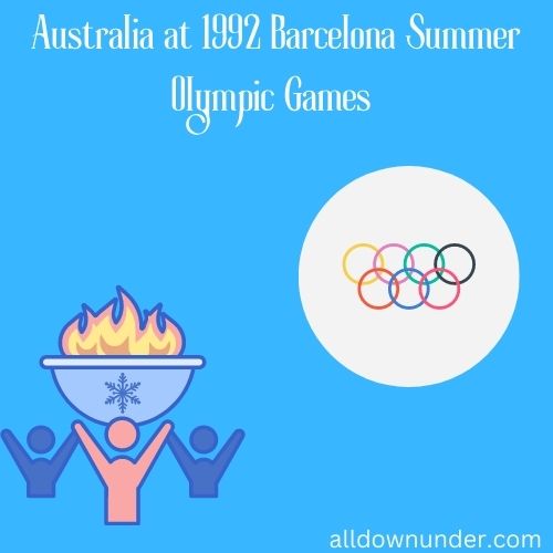 Australia at 1992 Barcelona Summer Olympic Games