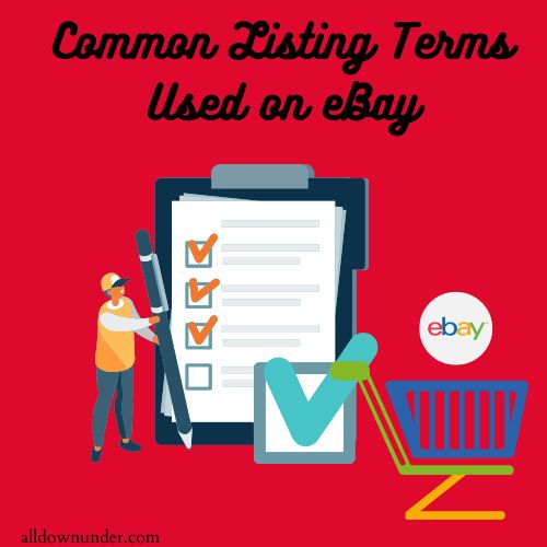 Common Listing Terms Used on eBay