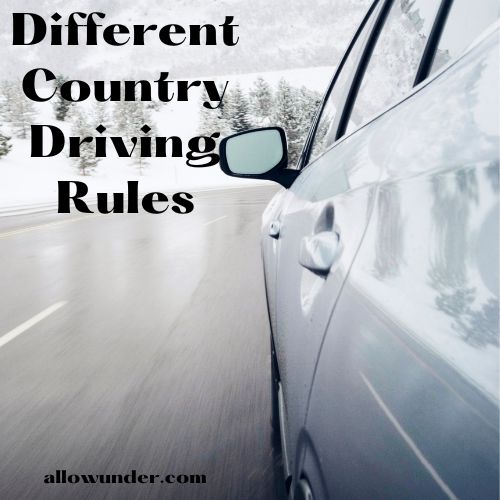 Different Country Driving Rules
