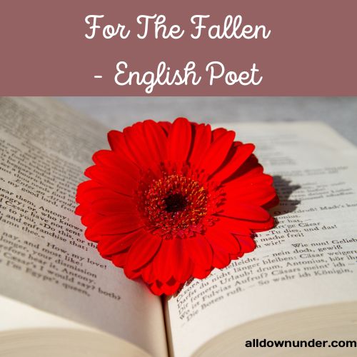 For The Fallen - English Poet