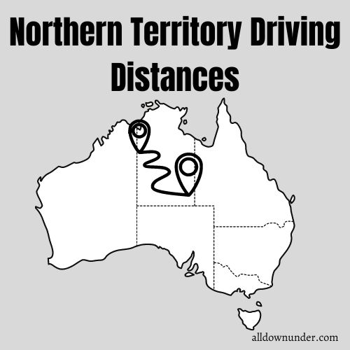 Northern Territory Driving Distances