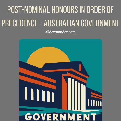 Post-nominal Honours in Order of Precedence