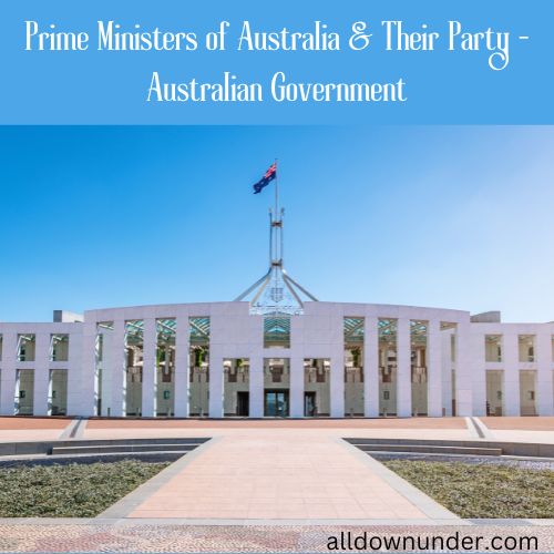 Prime Ministers of Australia & Their Party - Australian Government