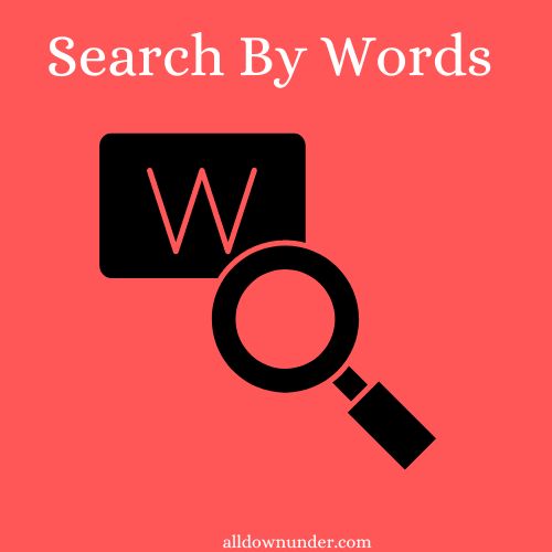 Search By Words “A” and “B”