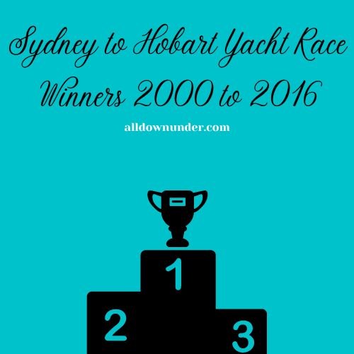 Sydney to Hobart Yacht Race Winners 2000 to 2016