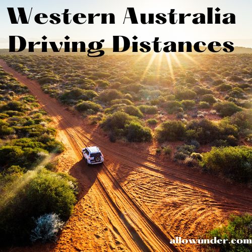 Western Australia Driving Distances