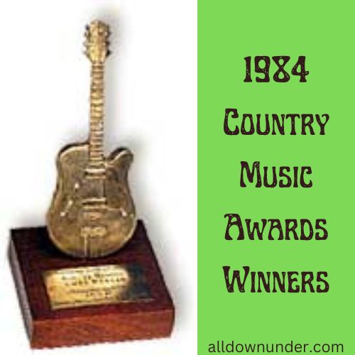 1984 Country Music Awards Winners