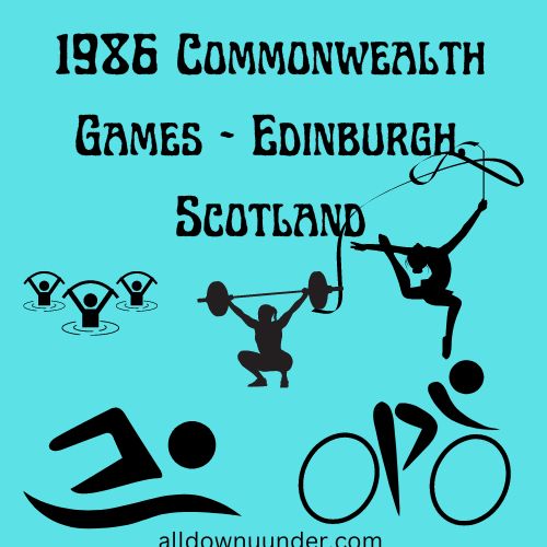 1986 Commonwealth Games - Edinburgh, Scotland