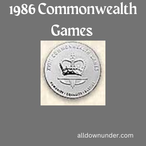 1986 Commonwealth Games - silver