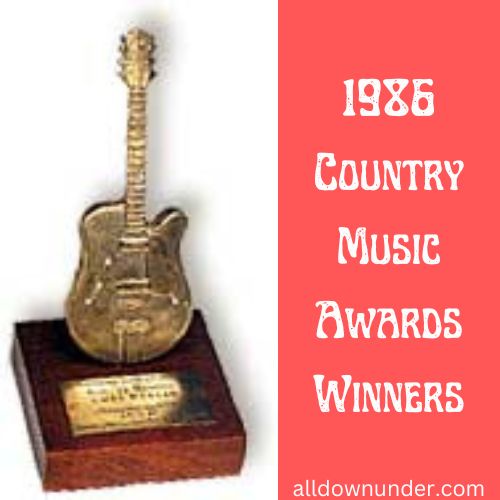 1986 Country Music Awards Winners