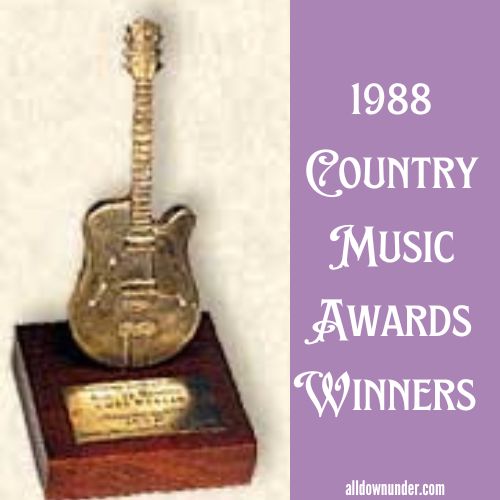 1988 Country Music Awards Winners