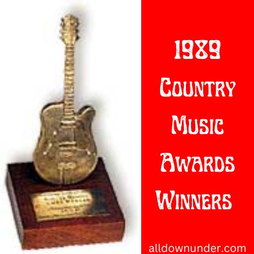 1989 Country Music Awards Winners