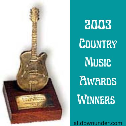 2003 Country Music Awards Winners