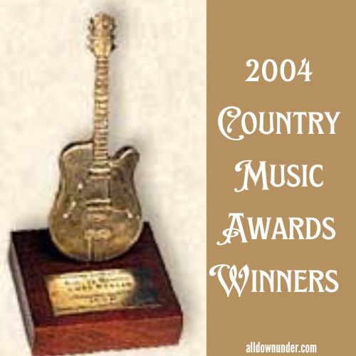 2004 Country Music Awards Winners