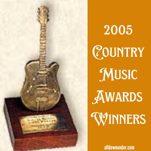 2005 Country Music Awards Winners
