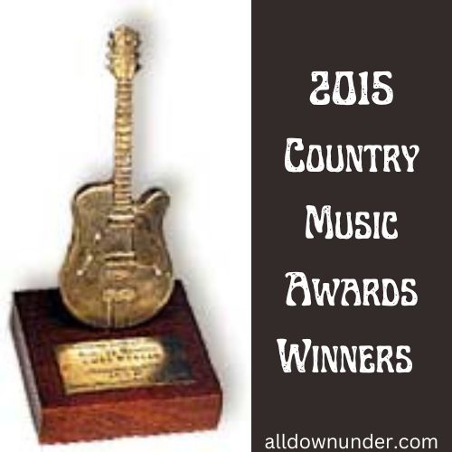 2015 Country Music Awards Winners