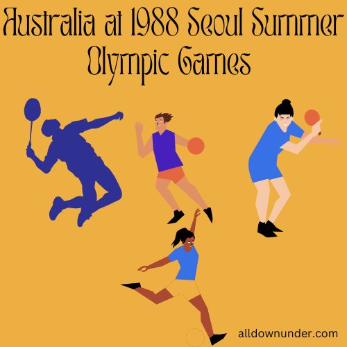 Australia at 1988 Seoul Summer Olympic Games