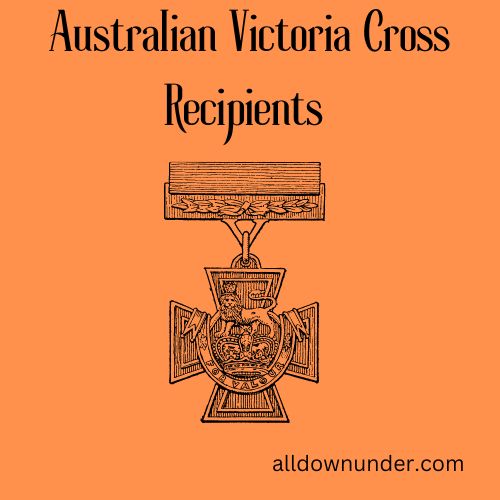 Australian Victoria Cross Recipients