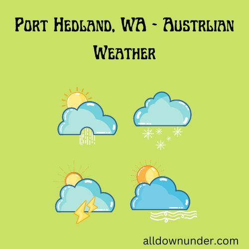 Port Hedland, WA – Austrlian Weather