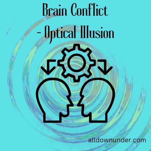 Brain Conflict - Optical Illusion