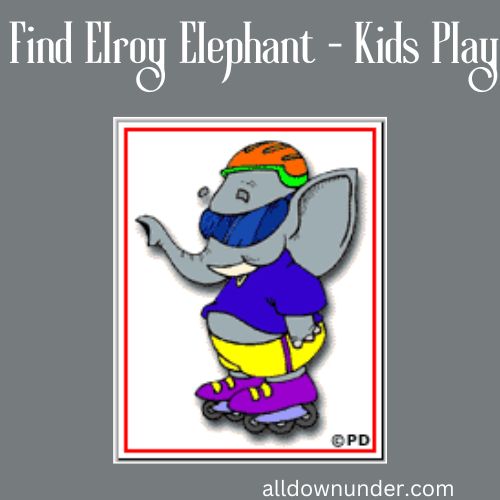 Find Elroy Elephant - Kids Play