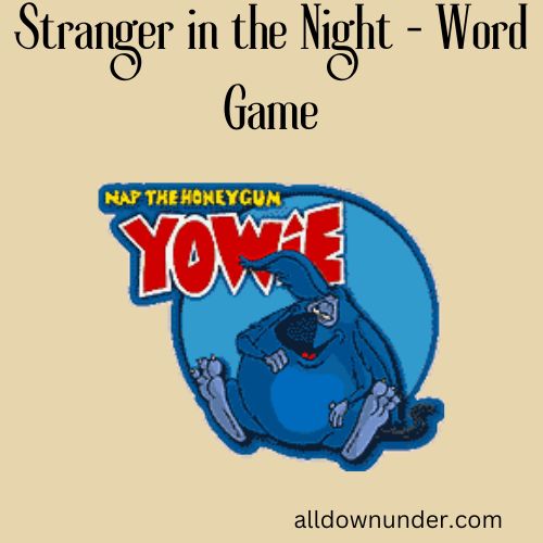 Stranger in the Night - Word Game