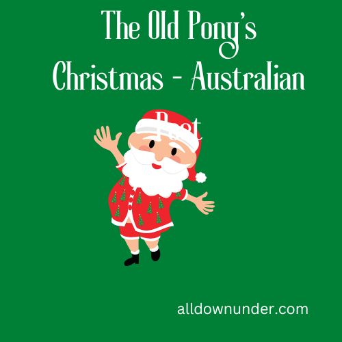 The Old Pony's Christmas - Australian Poet