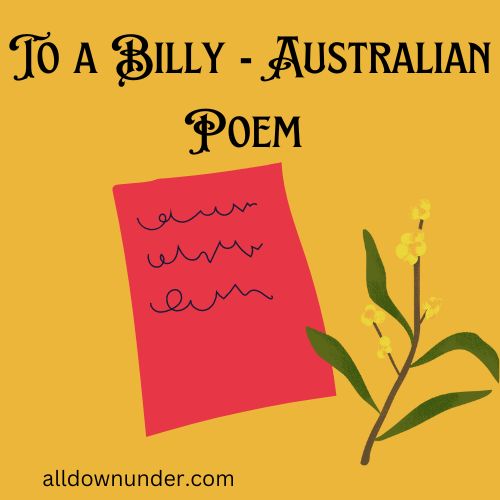 To a Billy - Australian Poem