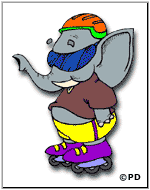 This image has an empty alt attribute; its file name is elephant02-150.gif